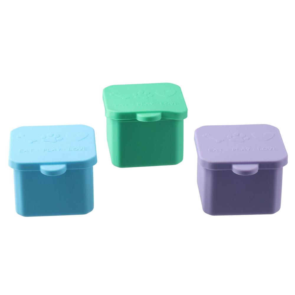 Food Snacks Distribution - 1/3pcs Serviceable Silicone Food Distribution Box