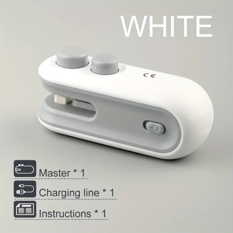 Food Snacks Wholesale - 1pc Rechargeable Snack Bag Sealer: USB