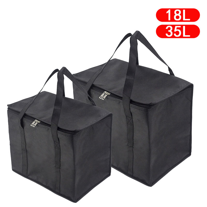 Food Snacks Delivery - Waterproof Cooler Bag Picnic Insulated Lunch
