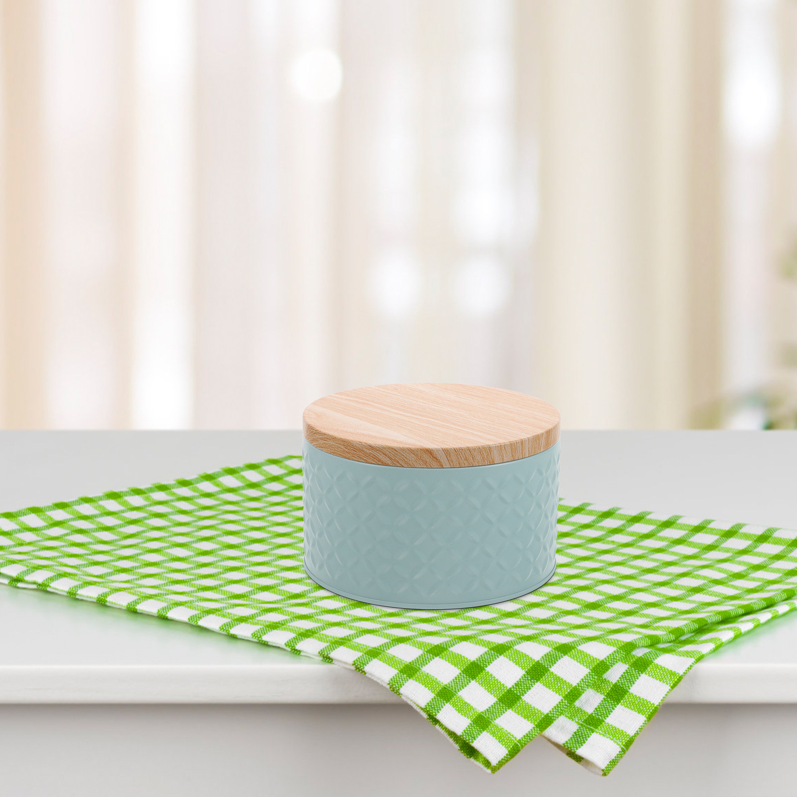 Food Snacks With Iron - Small Iron Cookie Box with Lid