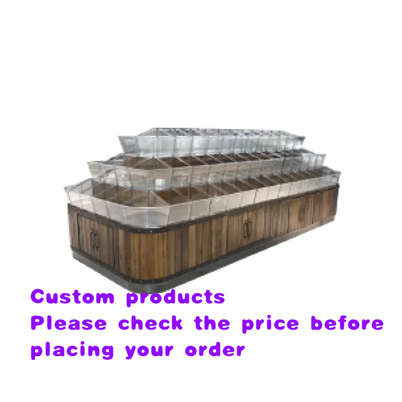 Food Snacks With Iron - custom.China Light Duty Candy Food Display