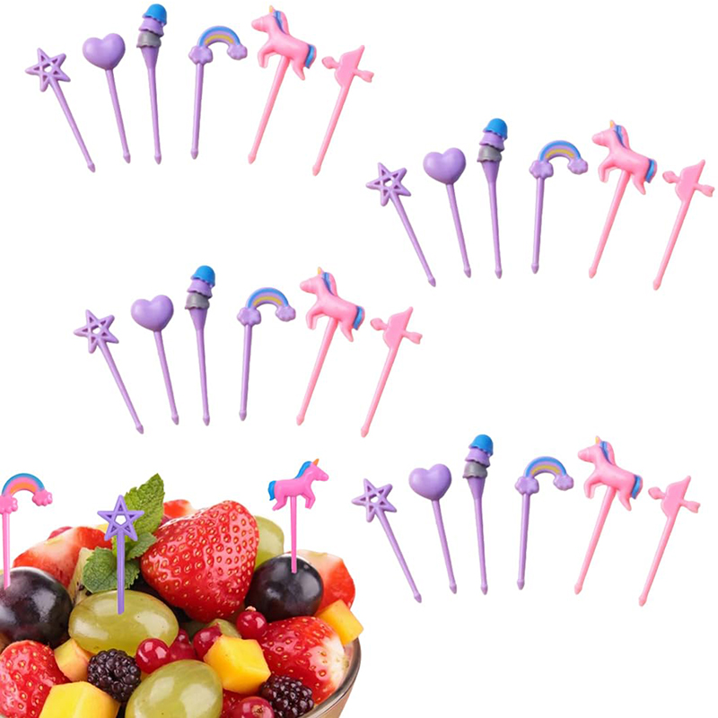 Food Snacks For Kids Party - Fruit Forks for Kids Children Plastic