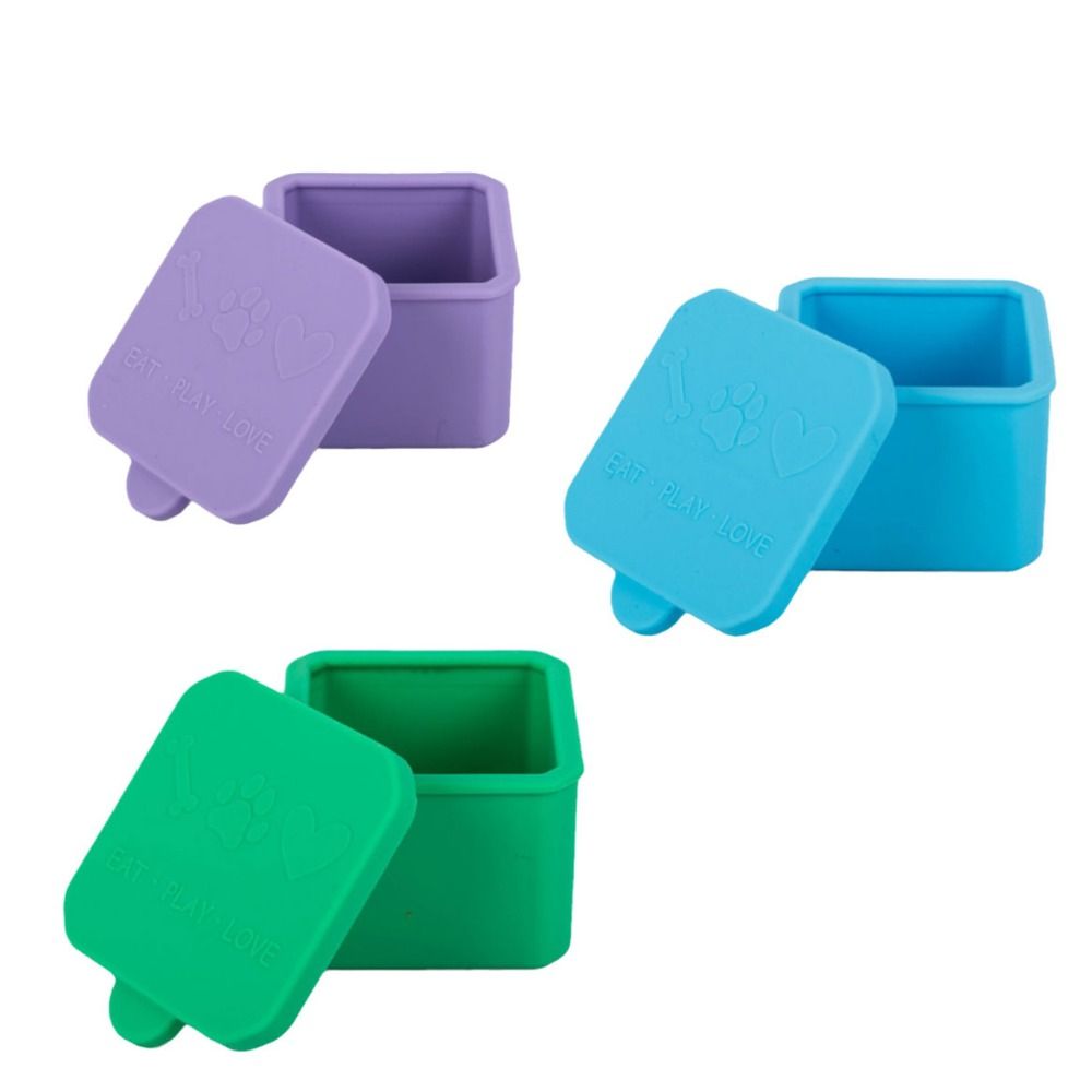 Food Snacks Distribution - 1/3pcs Serviceable Silicone Food Distribution Box