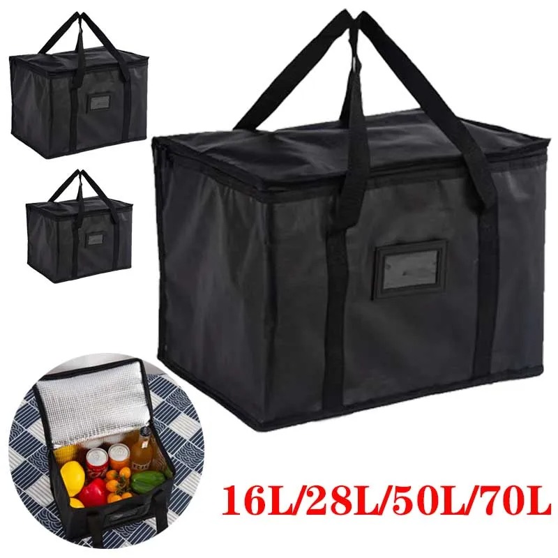 Food Snacks Delivery - Portable Large Food Delivery Insulated Bags