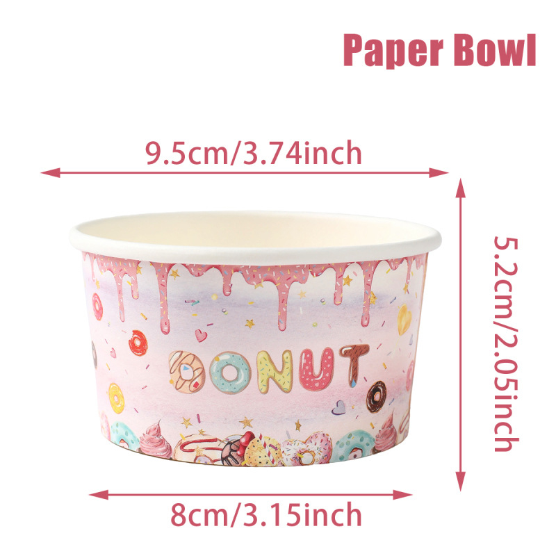 5-50pcs/Pack Paper Ice Cream C - Food Snacks For Kids Party recension och pris