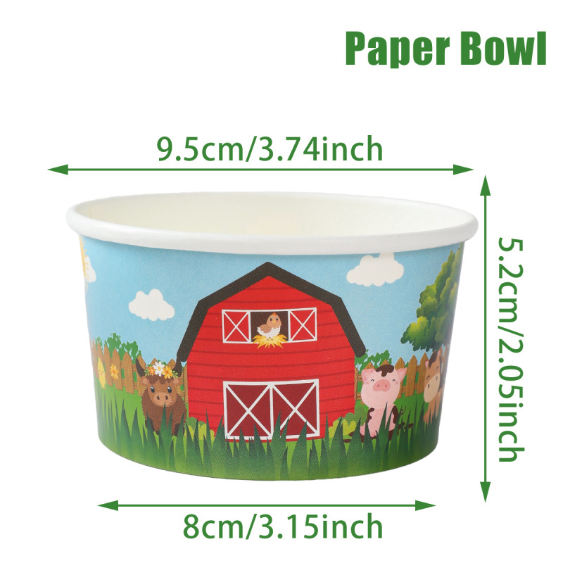 5-50pcs/Pack Paper Ice Cream C - Food Snacks For Kids Party recension och pris