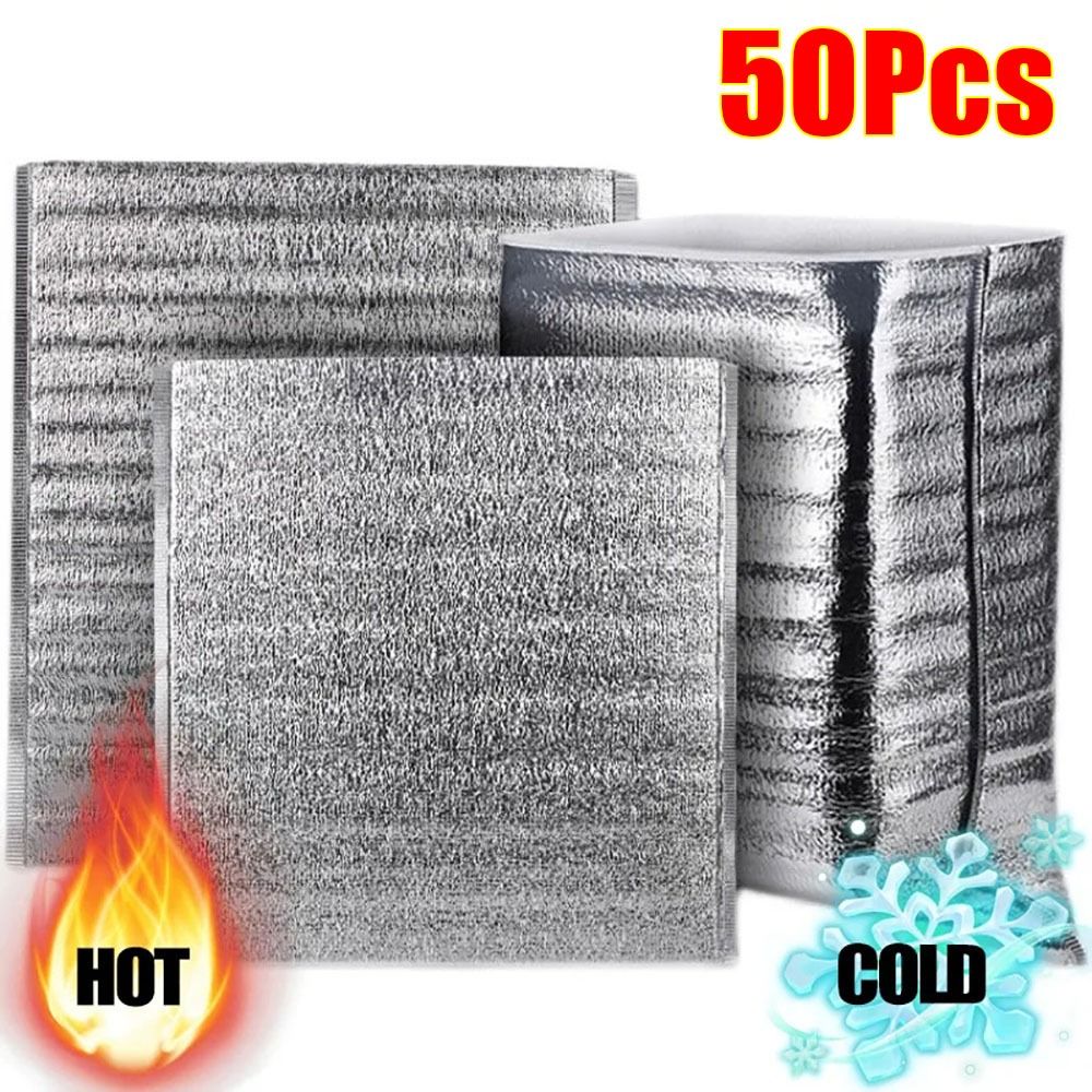 Aluminum Foil Cooler Bag Insul - Food Snacks Delivery recension och pris