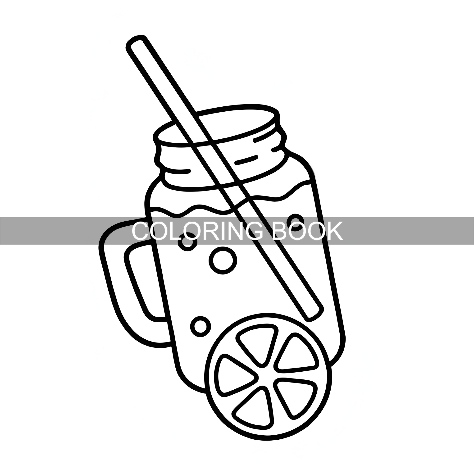 Delicious Treats Coloring Book - Food Snacks Coloring Book recension och pris
