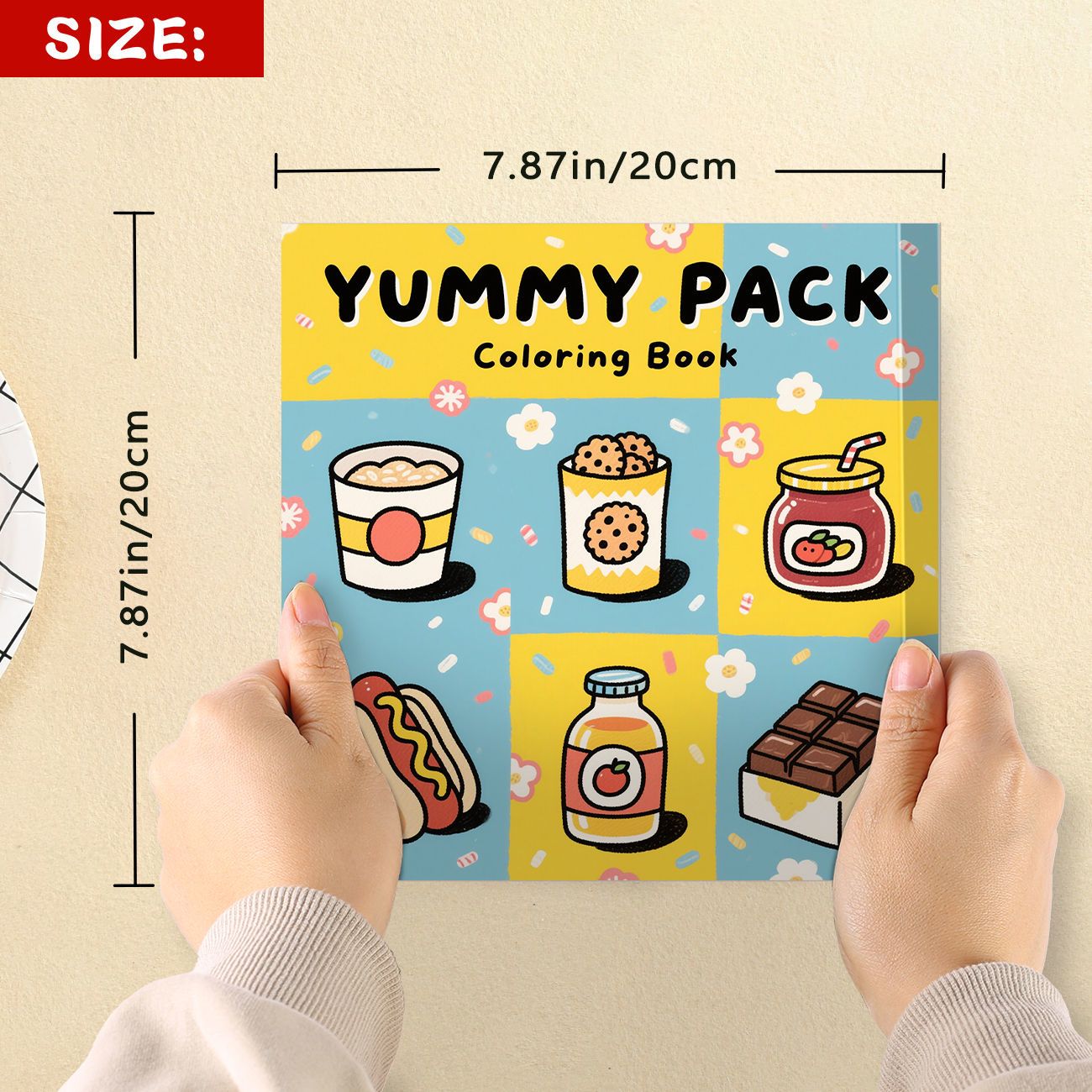 Yummy Pack Coloring Book, Deli - Food Snacks Coloring Book recension och pris