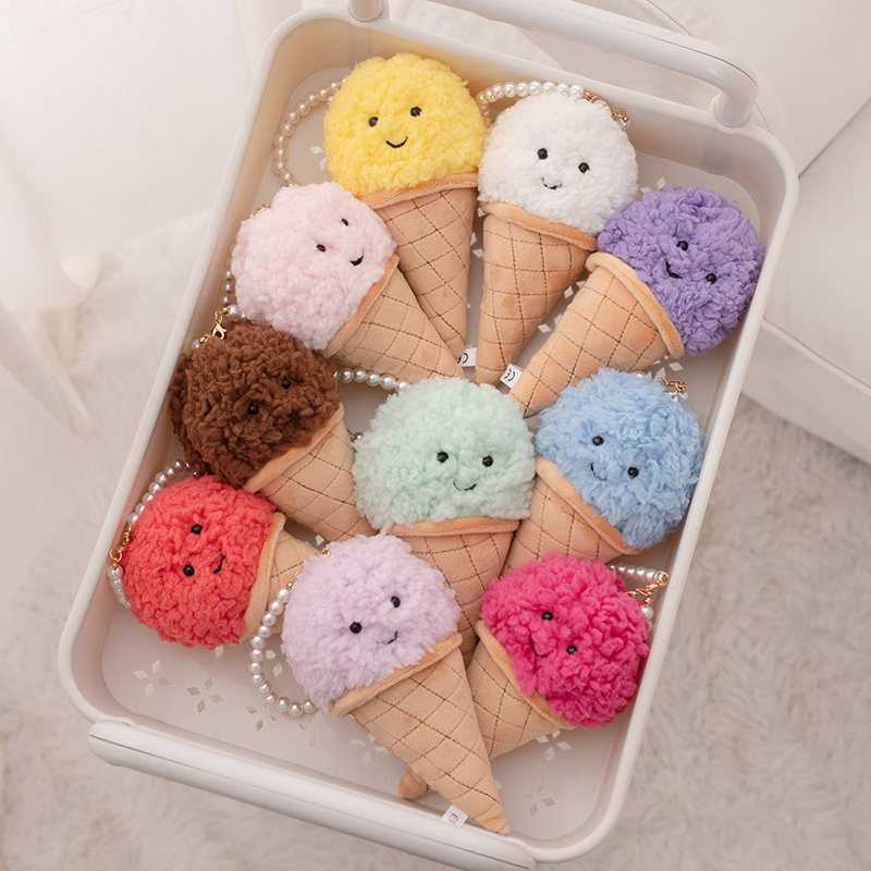 Cute Cartoon Ice cream Plush T - Food Snacks Wholesale recension och pris