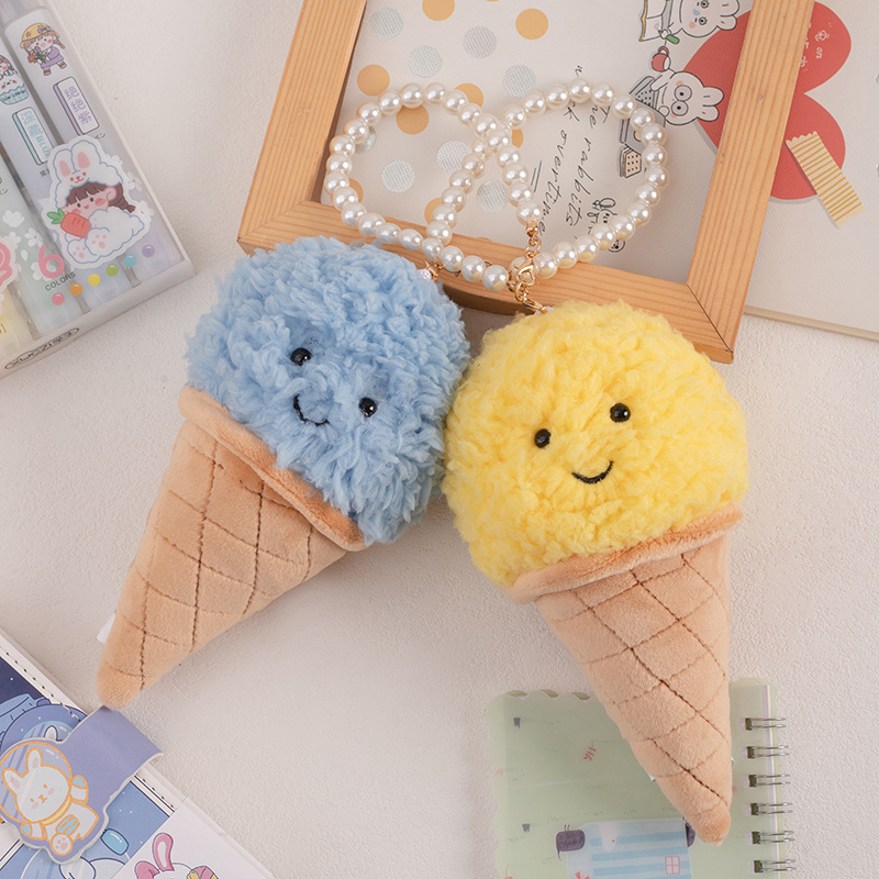 Cute Cartoon Ice cream Plush T - Food Snacks Wholesale recension och pris
