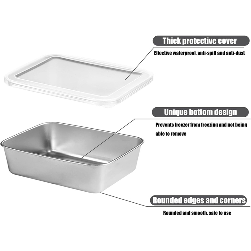Stainless Steel Containers for - Food & Snacks Pdf recension och pris