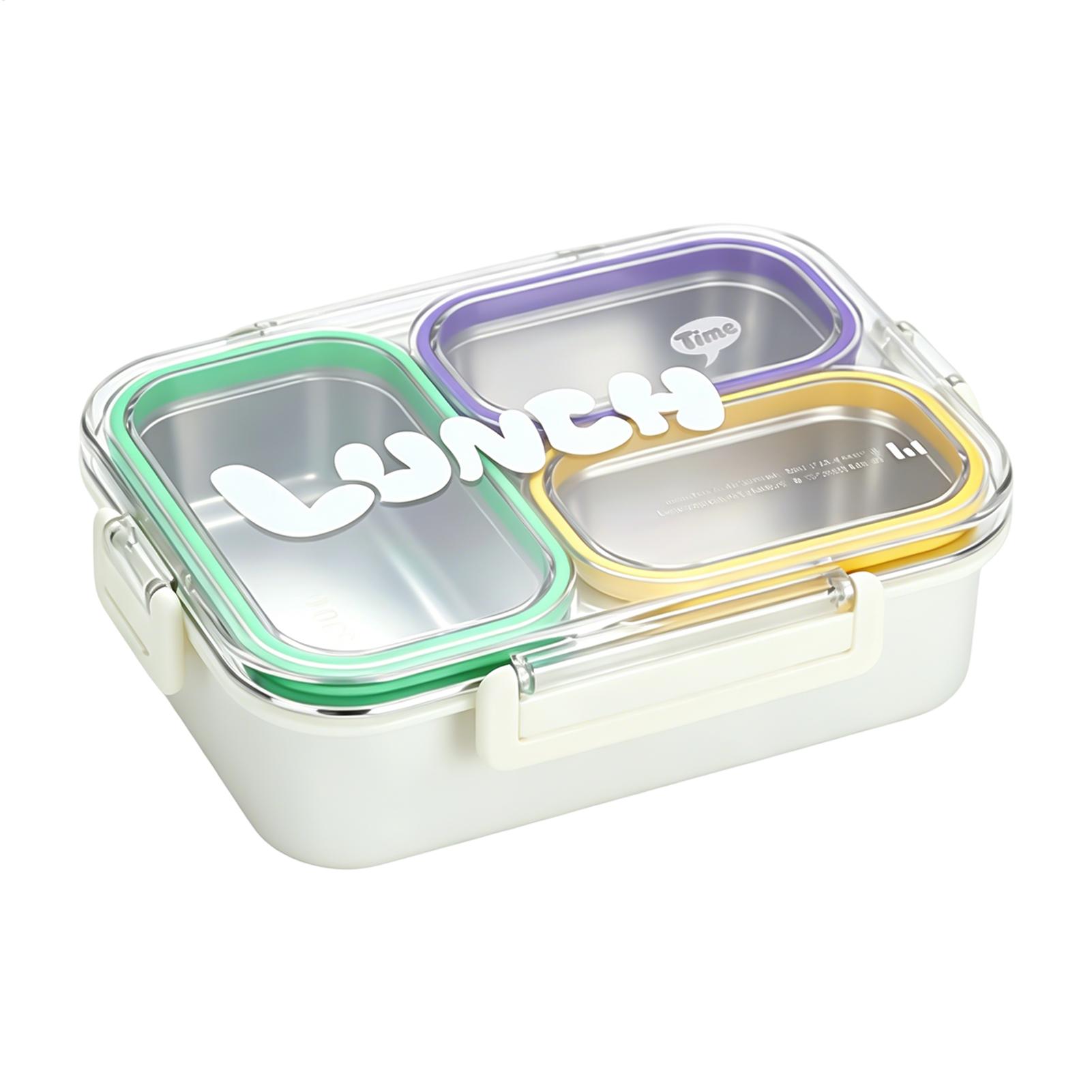 Stainless Steel Lunch Box Divi - Food Snacks Wholesale recension och pris