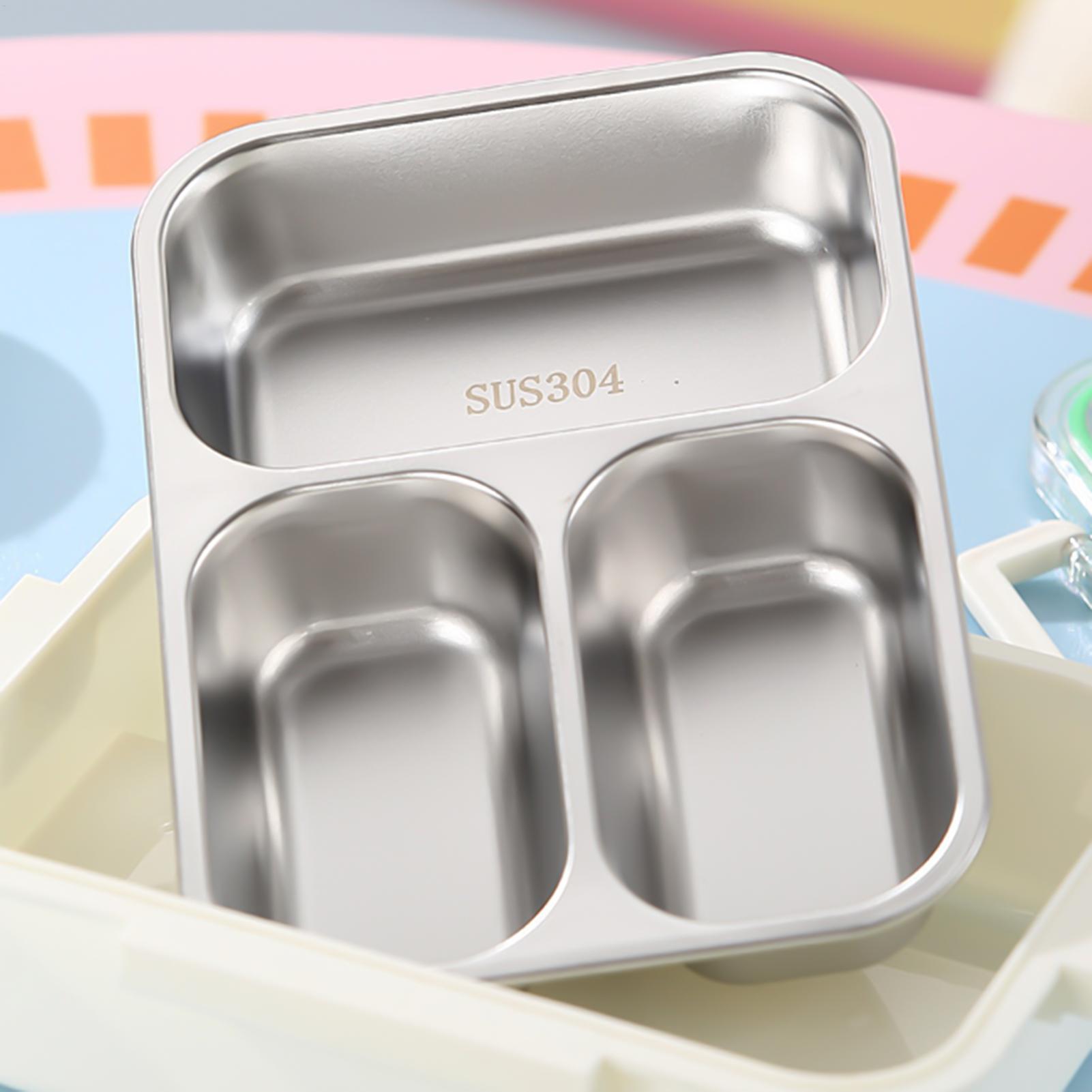 Stainless Steel Lunch Box Divi - Food Snacks Wholesale recension och pris
