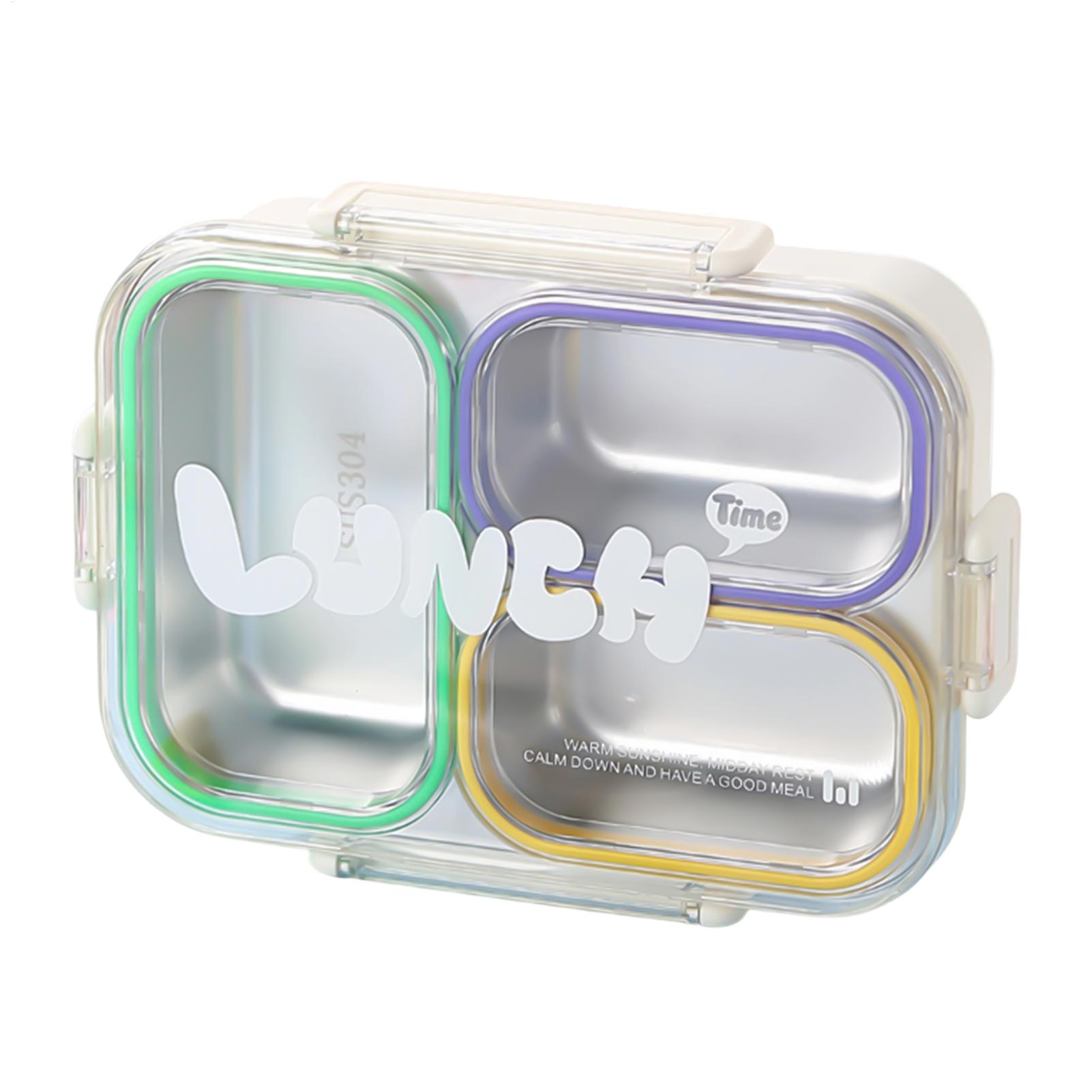 Stainless Steel Lunch Box Divi - Food Snacks Wholesale recension och pris