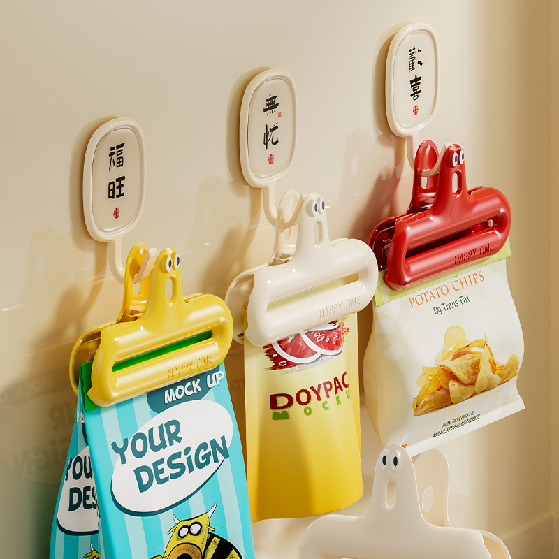 1/4 cartoon sealing clip moist - Food Snacks Wholesale recension och pris