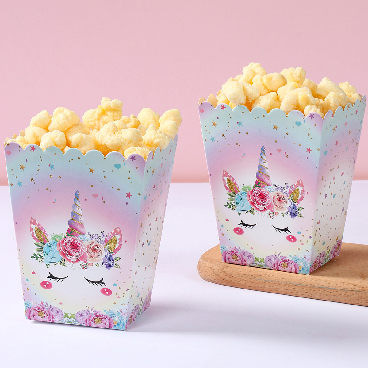 8pcs Paper Candy Cartons Popco - Food Snacks For Kids Party recension och pris