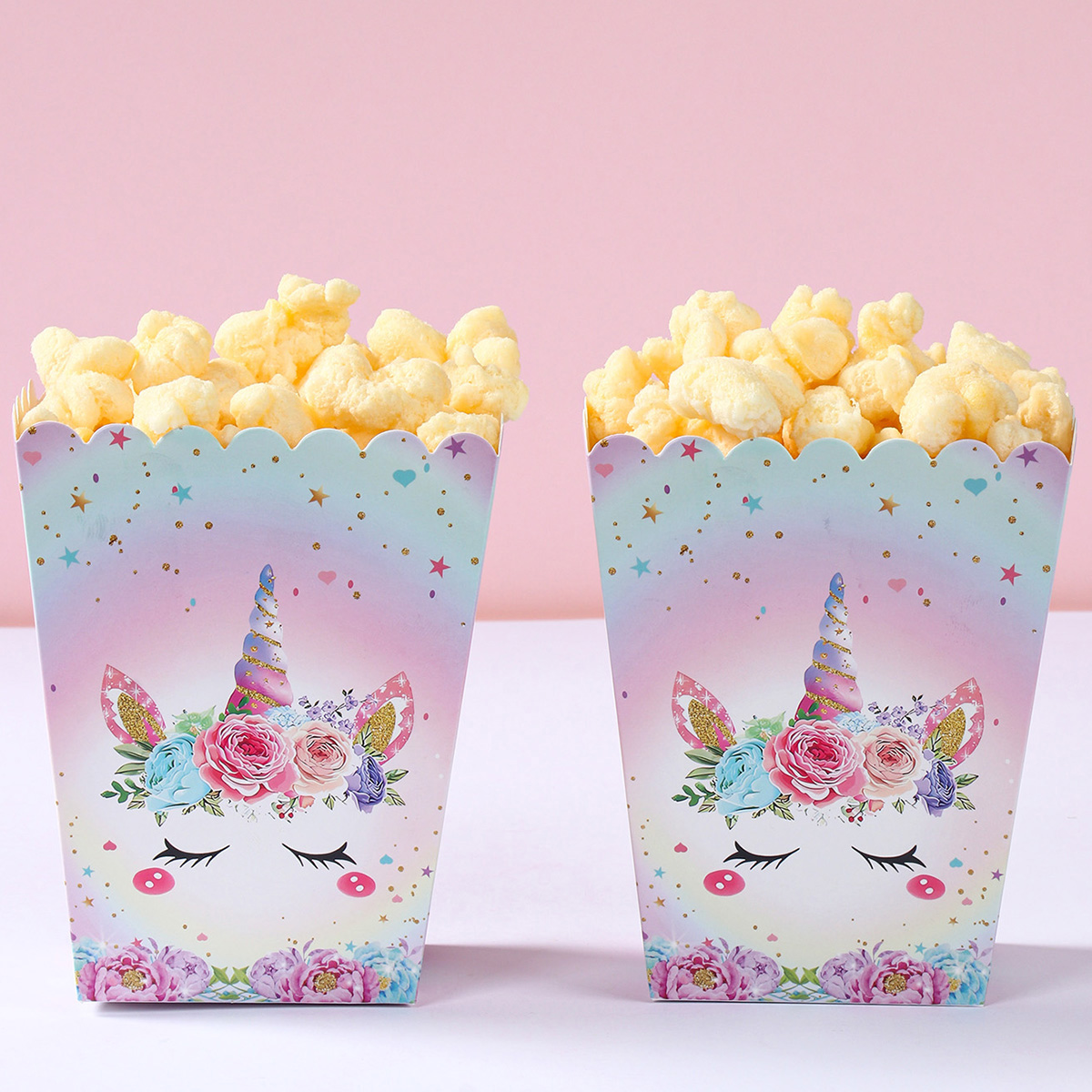 8pcs Paper Candy Cartons Popco - Food Snacks For Kids Party recension och pris