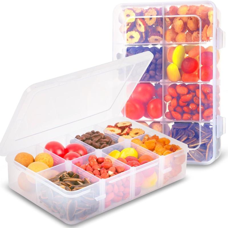 8 Grid Pill Case Snackle Box C - Food Snacks With Iron recension och pris