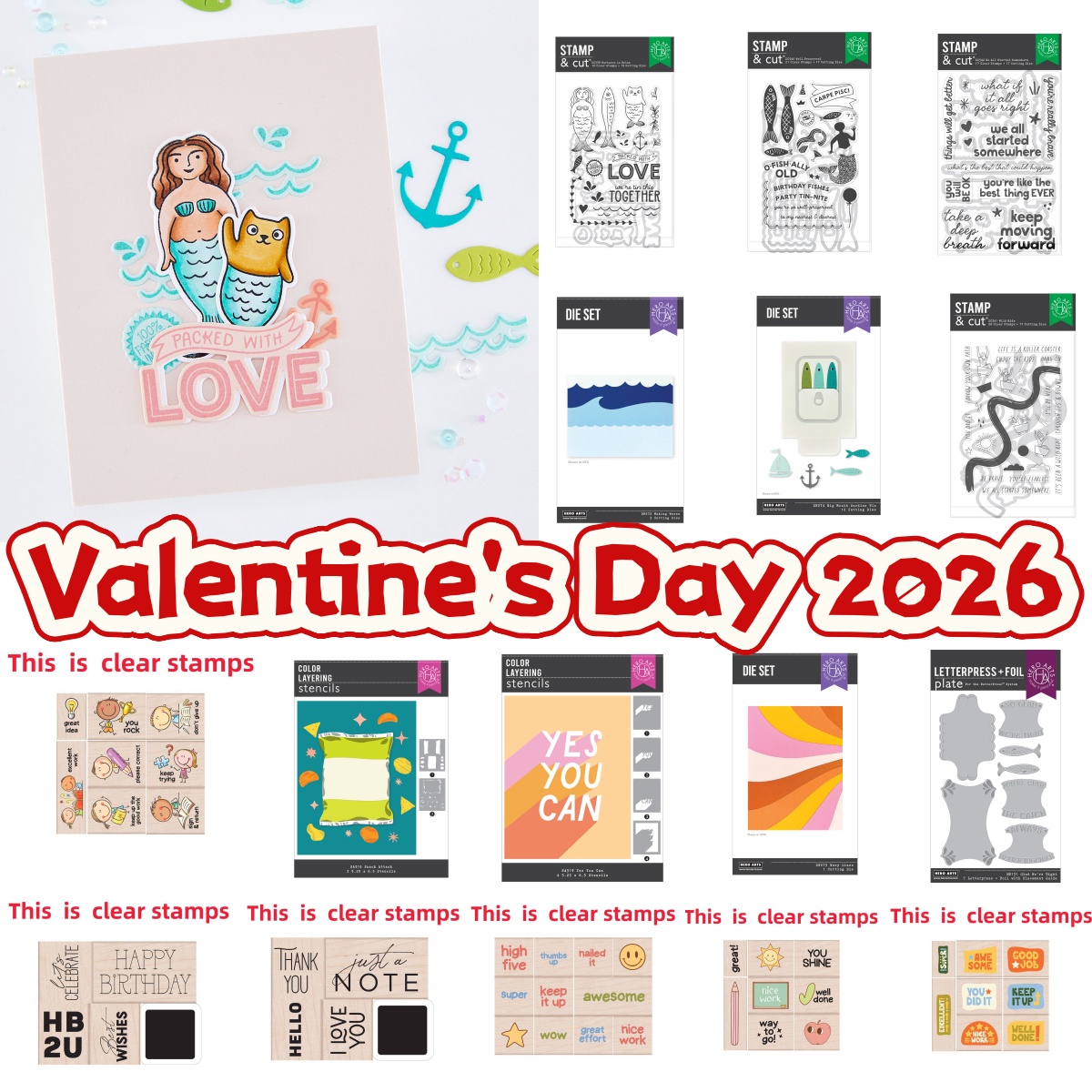 New Valentine 2026 Wavy Lines  - Food Stamps Snacks recension och pris