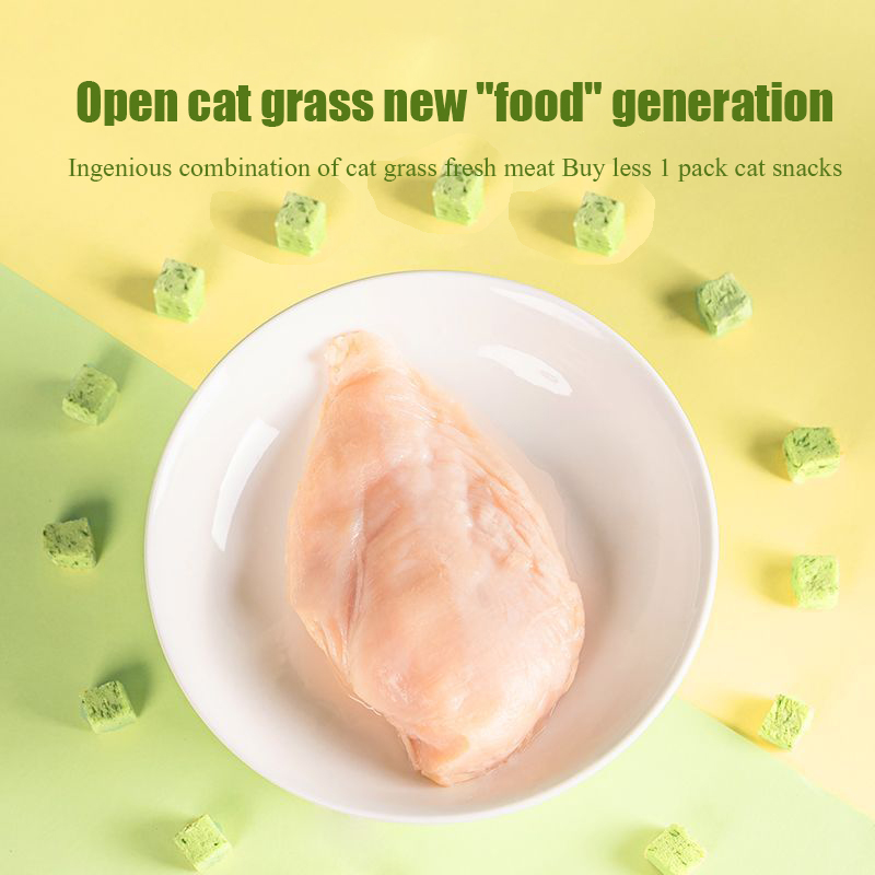 Cat grass freeze-dried meat sq - Snacks Food Ready To Eat recension och pris