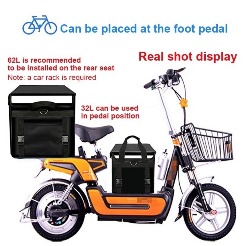 Waterproof Food Delivery Bag 3 - Food Snacks Delivery recension och pris