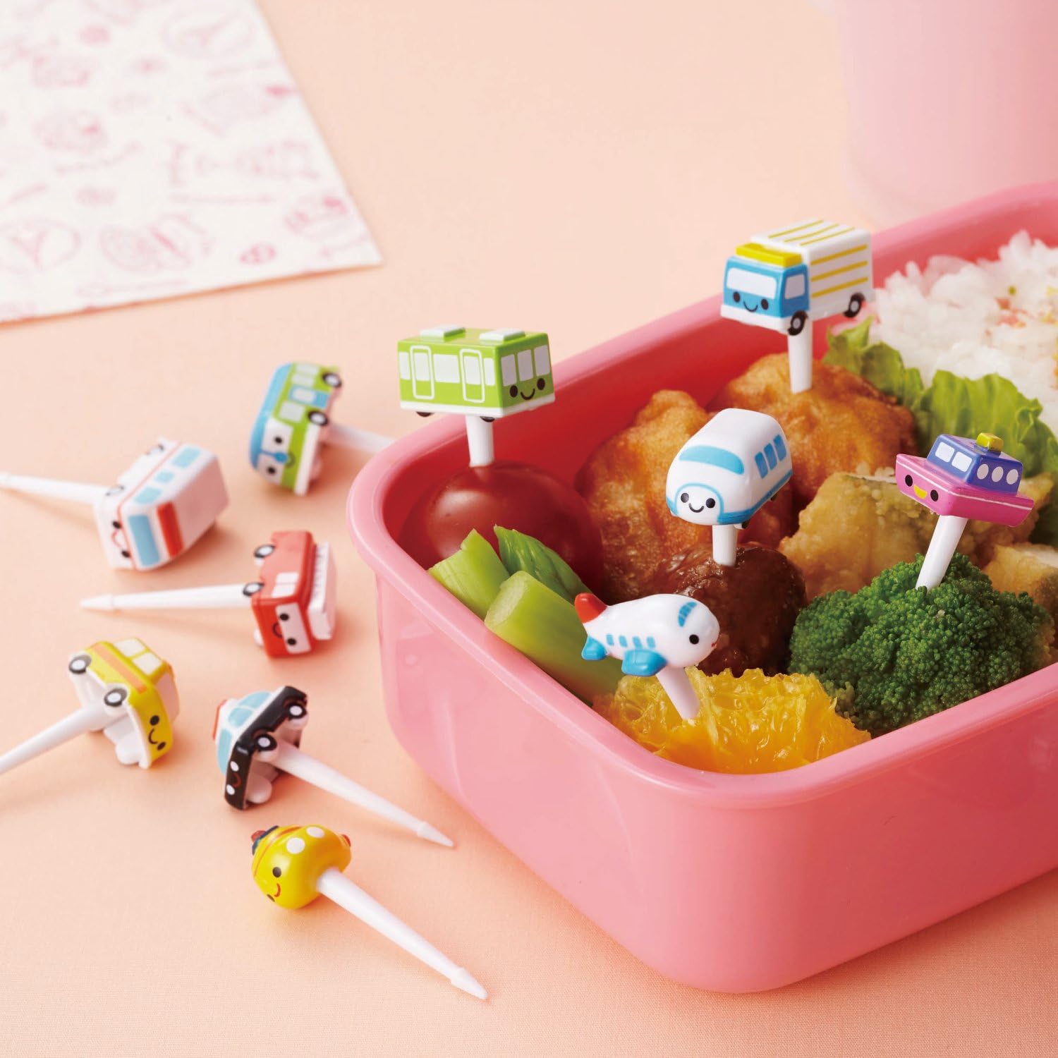 Kids Food Forks  City Construc - Food Snacks For Kids Party recension och pris