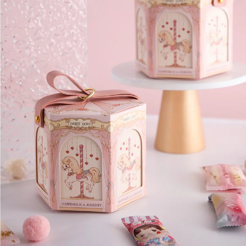 10pcs Gift Box Packaging Baby  - Food Snacks For Kids Party recension och pris