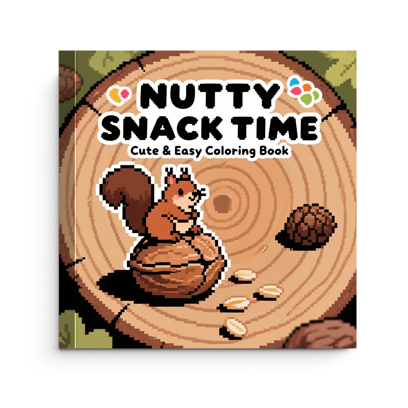 Nutty Snack Time Coloring Book - Food And Snacks Coloring Pages recension och pris