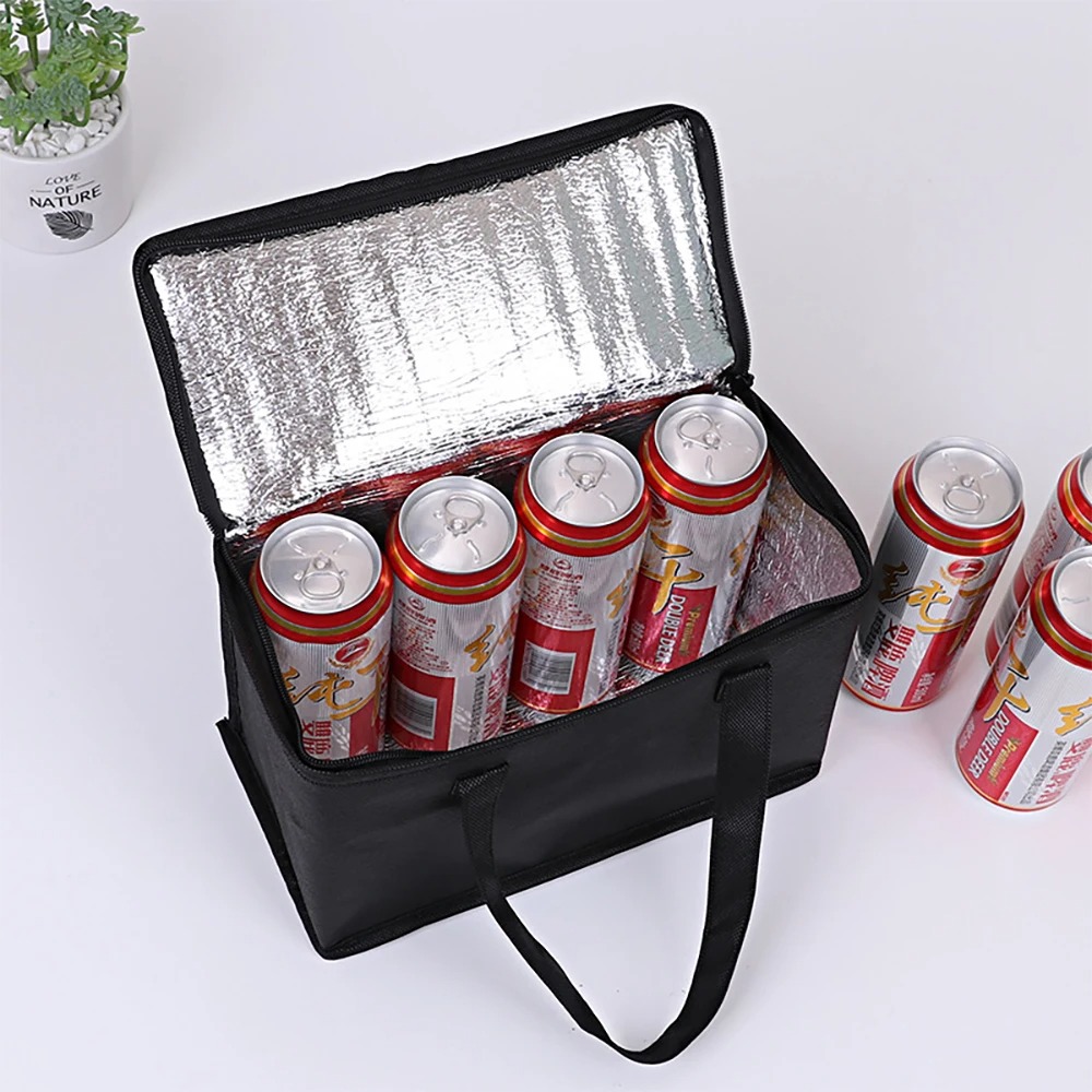 Portable Lunch Cooler Bag Fold - Food Snacks Delivery recension och pris