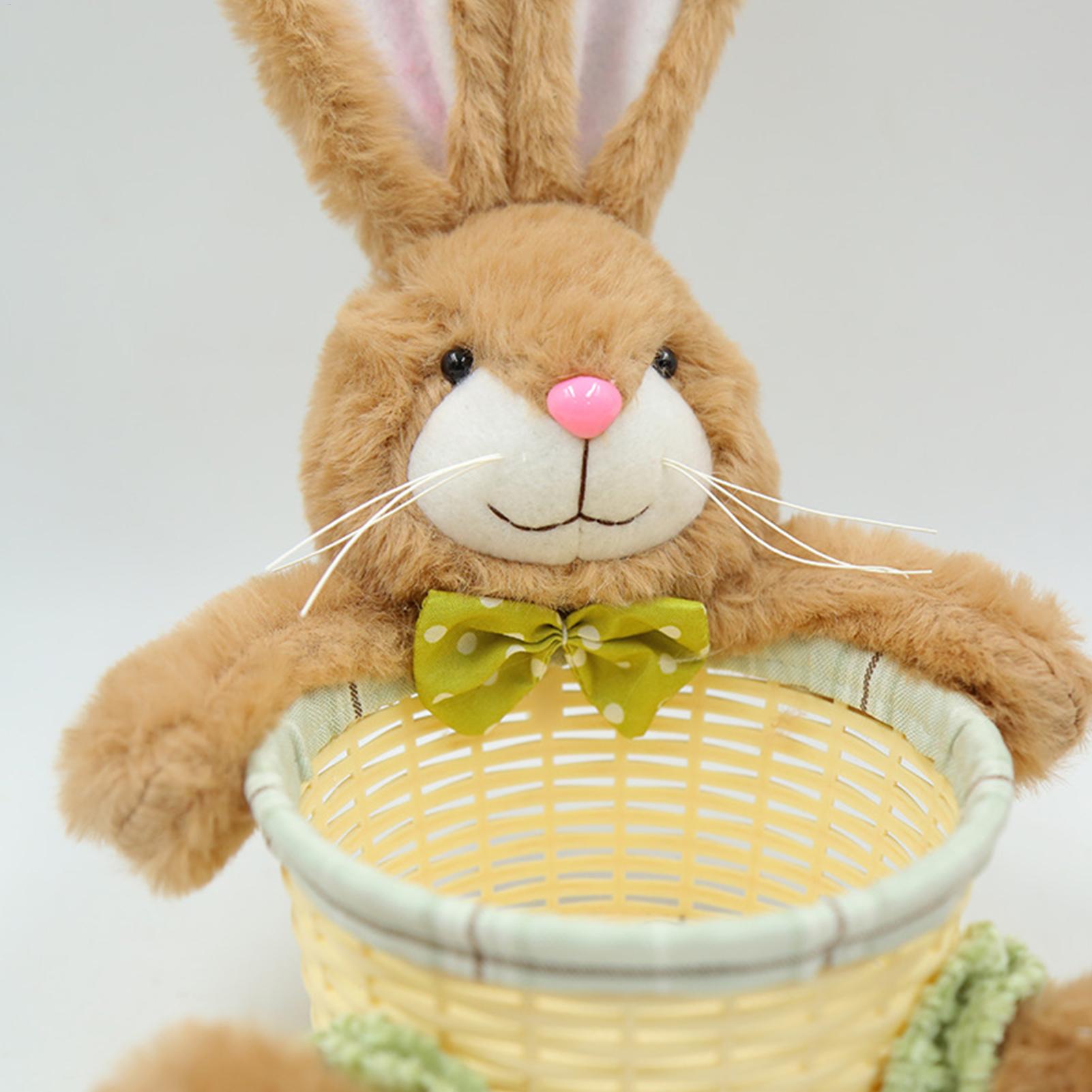 Easter Basket Cute Bunny Shape - Food Snacks For Kids Party recension och pris
