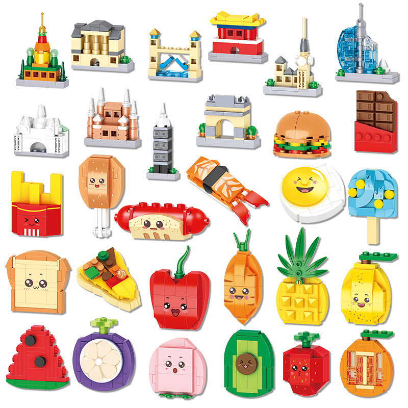 10in1 Cute Architectural Stree - Food Snacks Ideas For Kids recension och pris
