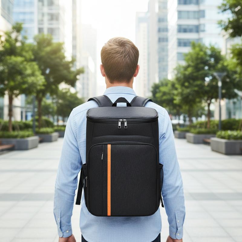 [J] Insulated Cooler Backpack  - Food Snacks Delivery recension och pris