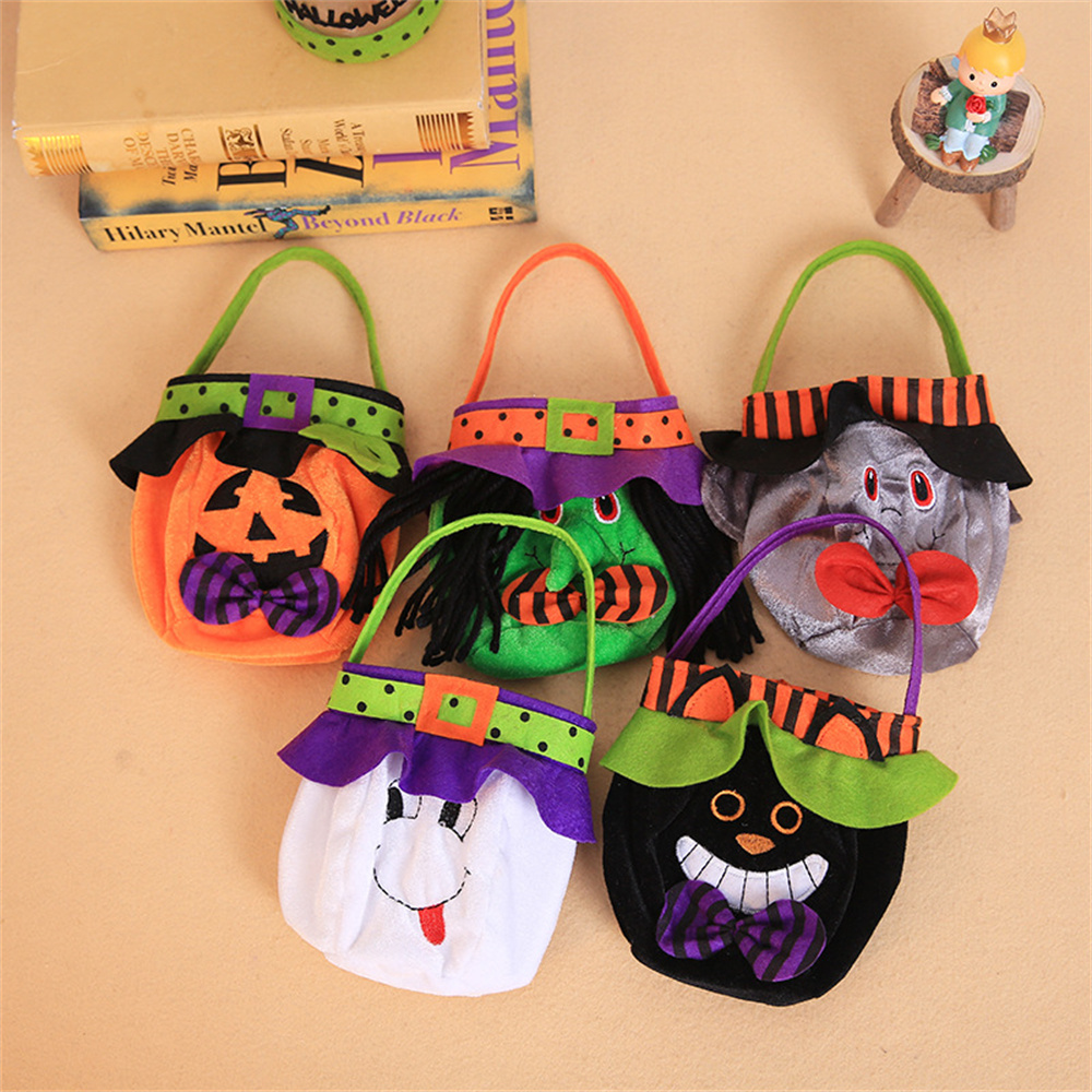 Halloween Gift Bags Cute Pumpk - Food Snacks For Kids Party recension och pris