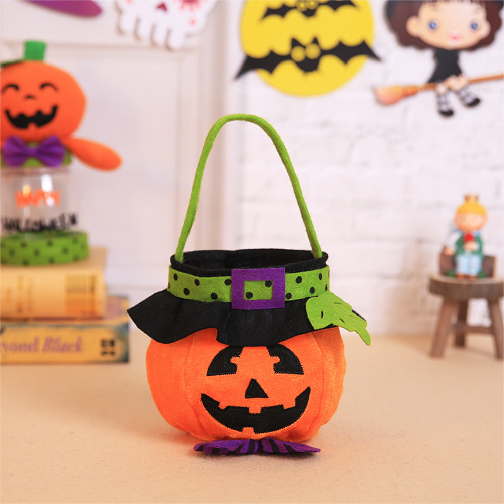 Halloween Gift Bags Cute Pumpk - Food Snacks For Kids Party recension och pris