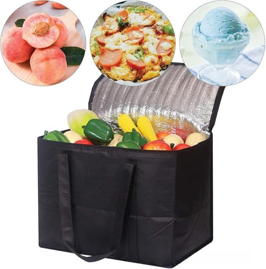 Portable Lunch Cooler Bag Fold - Food Snacks Delivery recension och pris