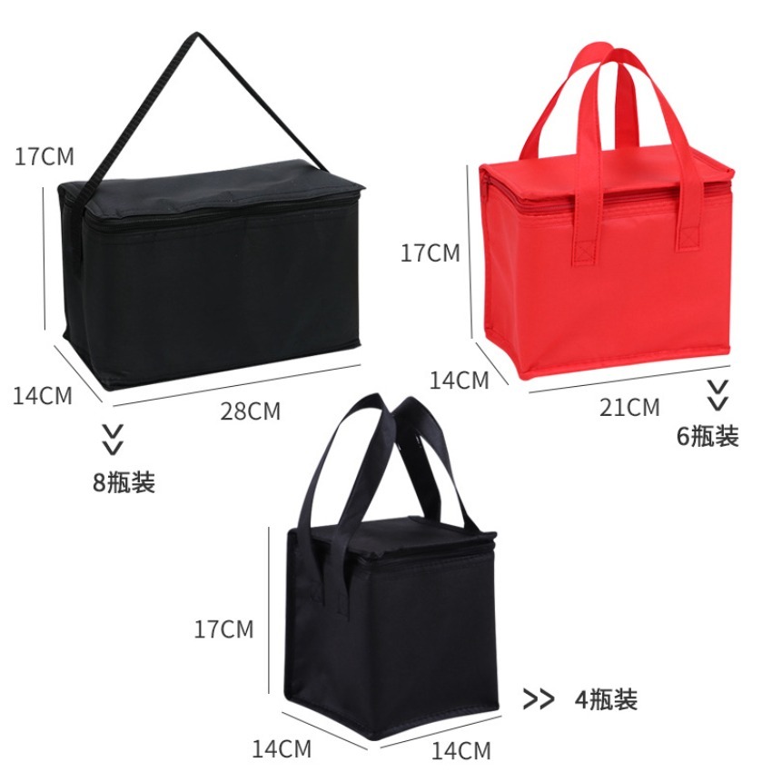 Portable Lunch Cooler Bag Fold - Food Snacks Delivery recension och pris