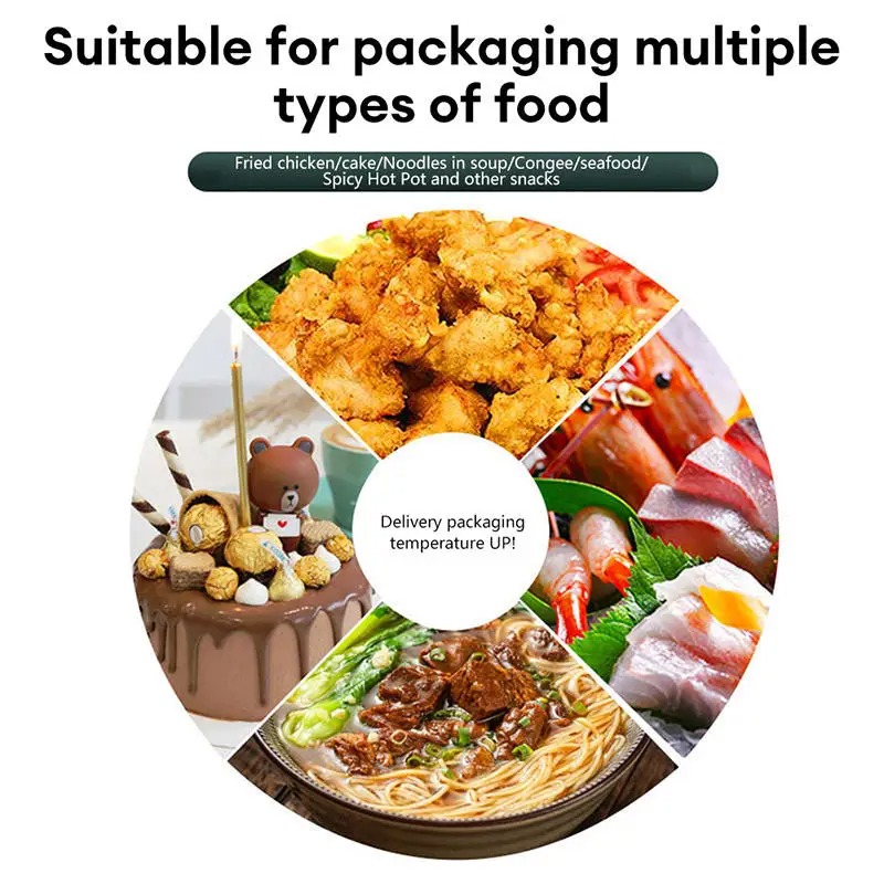 Portable Large Food Delivery I - Food Snacks Delivery recension och pris