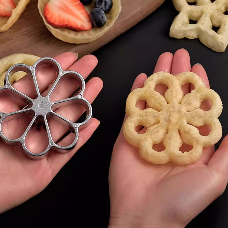 Creative Flower Design Aluminu - Food Snacks With Iron recension och pris
