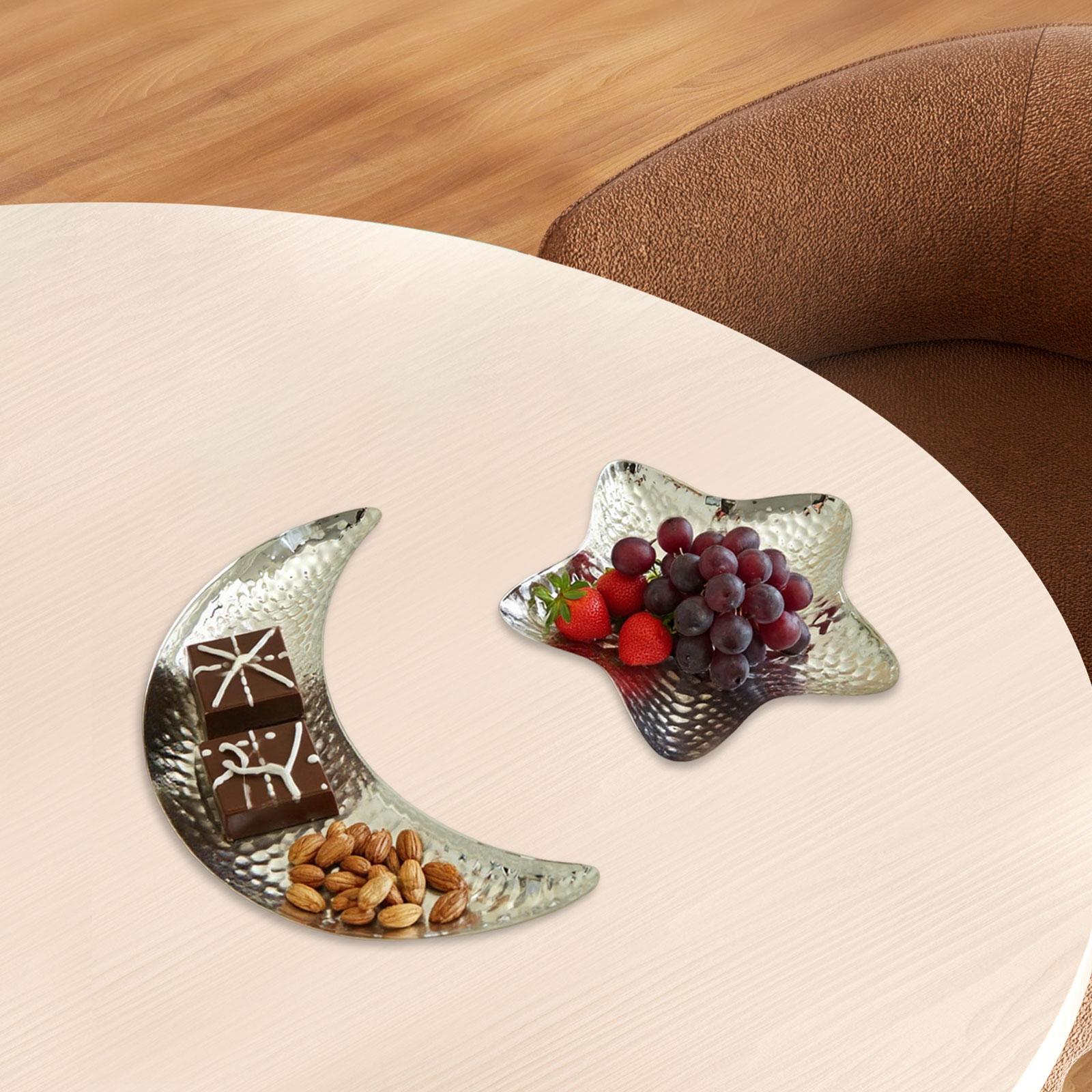 Elegant Iron Tray Set for Swee - Food Snacks With Iron recension och pris