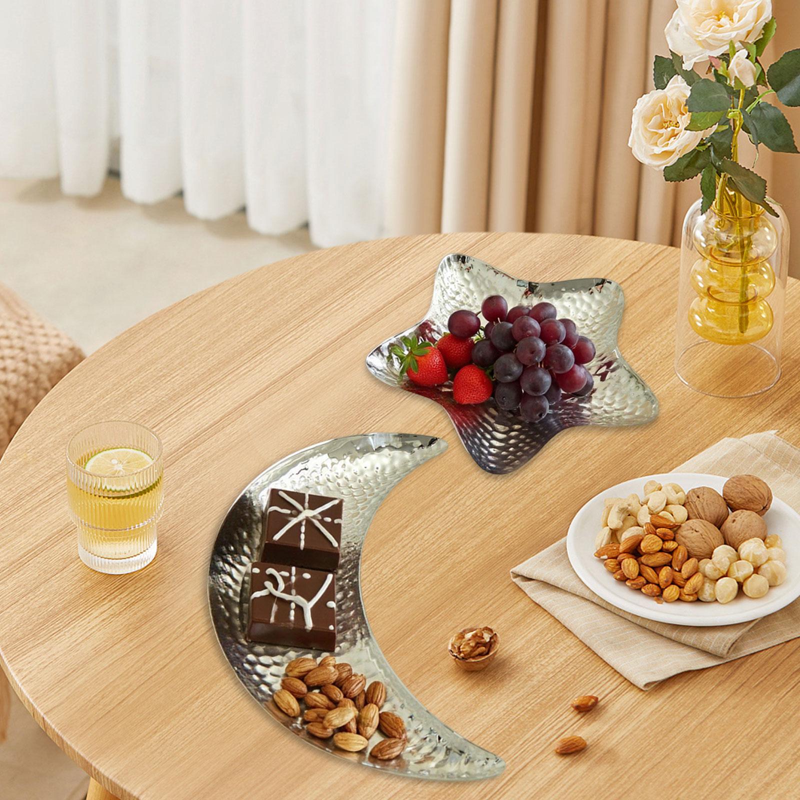Elegant Iron Tray Set for Swee - Food Snacks With Iron recension och pris